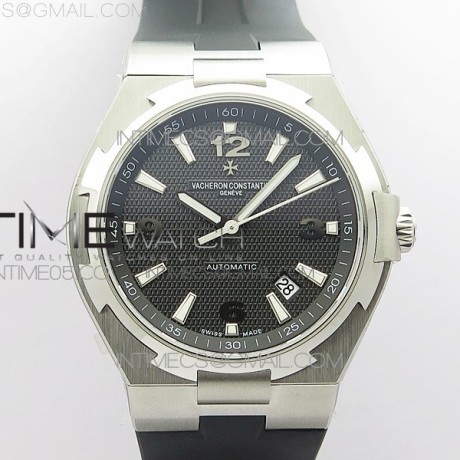 MK공장 오버시즈 블랙다이얼 러버 Overseas SS MKS 1:1 Best Edition Black dial on Black Rubber Strap MIYOTA 9015