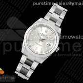 C+공장 롤렉스 데이저스트 41 스틸 실버다이얼 오이스터브레이슬릿 DateJust 41 126334 C+F 1:1 Best Edition 904L Steel Silver Dial on SS Oyster Bracelet VR3235 씨플러스