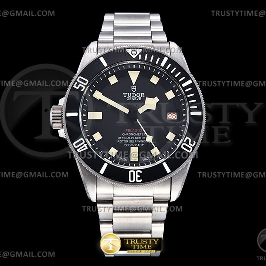 XF공장 팰라고스 티타늄 LHD 블랙다이얼 Tudor Pelagos Titanium LHD TI/TI Black XF Asia 2824