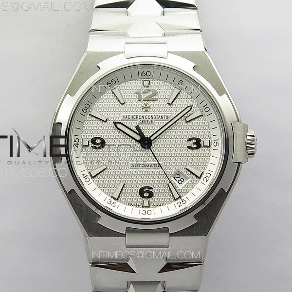 PP공장 바쉐론 콘스탄틴 오버시즈 47040 화이트다이얼 브레이슬릿 Overseas 47040 SS PPF 1:1 Best Edition White dial on SS Bracelet A1226 PPF공장