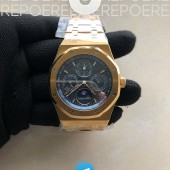 APS공장 오데마피게 로얄오크 컴플리케이션 옐로우골드금통 블루다이얼 브레이슬릿 Royal Oak 41mm Complicated 26574 YG APSF1:1 Best Edition Blue Dial on YG Bracelet A5134