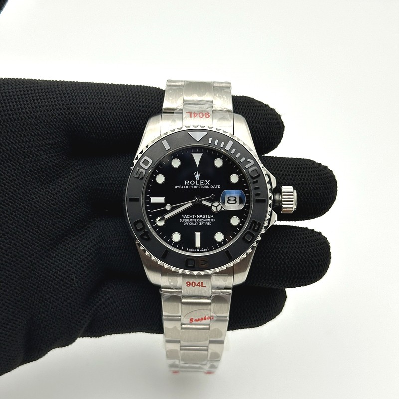 GD공장 롤렉스 요트마스터 42 스틸 블랙다이얼 브레이슬릿 YachtMaster 226627 42mm SS/SS Black GDF MY8215