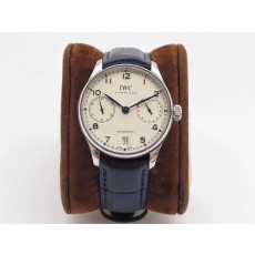 ZF공장 V5 IWC 포르투기저500705 세븐데이즈 부엉이IWC Portuguese 500705 Seven Days Baked Blue Hands 스틸 화이트 블루핸즈