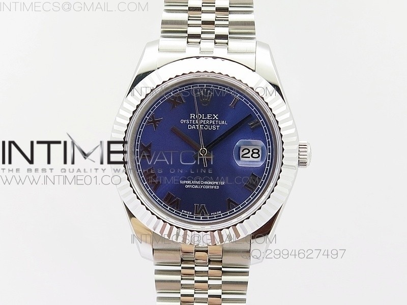 BP공장 롤렉스 데이저스트2 스틸 블루다이얼 로만인덱스 Rolex DateJust2 SS&Blue Dial Roman Index 신형브레스렛