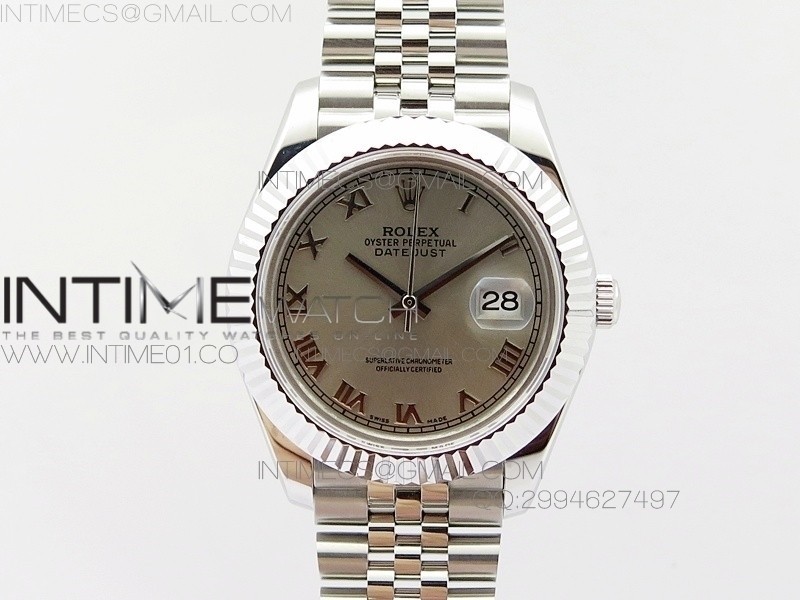 BP공장 롤렉스 데이저스트2 스틸 그레이다이얼 로만인덱스 Rolex DateJust2 SS&Gray Dial Roman Index 신형브레스렛
