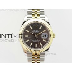 BP공장 롤렉스 데이저스트2 옐로우골드콤비 그레이다이얼 바인덱스 Rolex DateJust2 SS&YG Gray Dial Bar Index 신형브레스렛