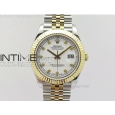 BP공장 롤렉스 데이저스트2 옐로우골드콤비 화이트다이얼 텐포인트인덱스 Rolex DateJust2 SS&YG White Dial 10Point Index 신형브레스렛