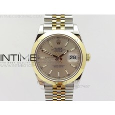 BP공장 롤렉스 데이저스트2 옐로우골드 콤비 돔베젤 연갈색다이얼 바인덱스 쥬빌레브레이슬릿