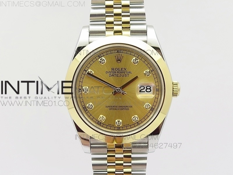 BP공장 롤렉스 데이저스트2 옐로우골드 콤비 돔베젤 샴페인다이얼 텐포인트 쥬빌레브레이슬릿