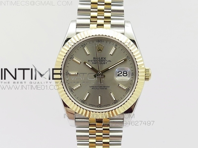 BP공장 롤렉스 데이저스트2 옐로우골드 콤비 그레이다이얼 바인덱스 쥬빌레브레이슬릿