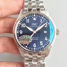 MK공장 IWC 마크18 어린왕자에디션 파일럿브레이슬릿 MARK XVIII IW327014 LE PETIT PRINCE BLUE DIAL ON SS BRACELET MIYOTA 9015
