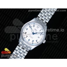 MK공장 IWC 마크18 스틸 화이트다이얼 브레이슬릿 Mark XVIII IW327002 White Dial on SS Bracelet MIYOTA 9015