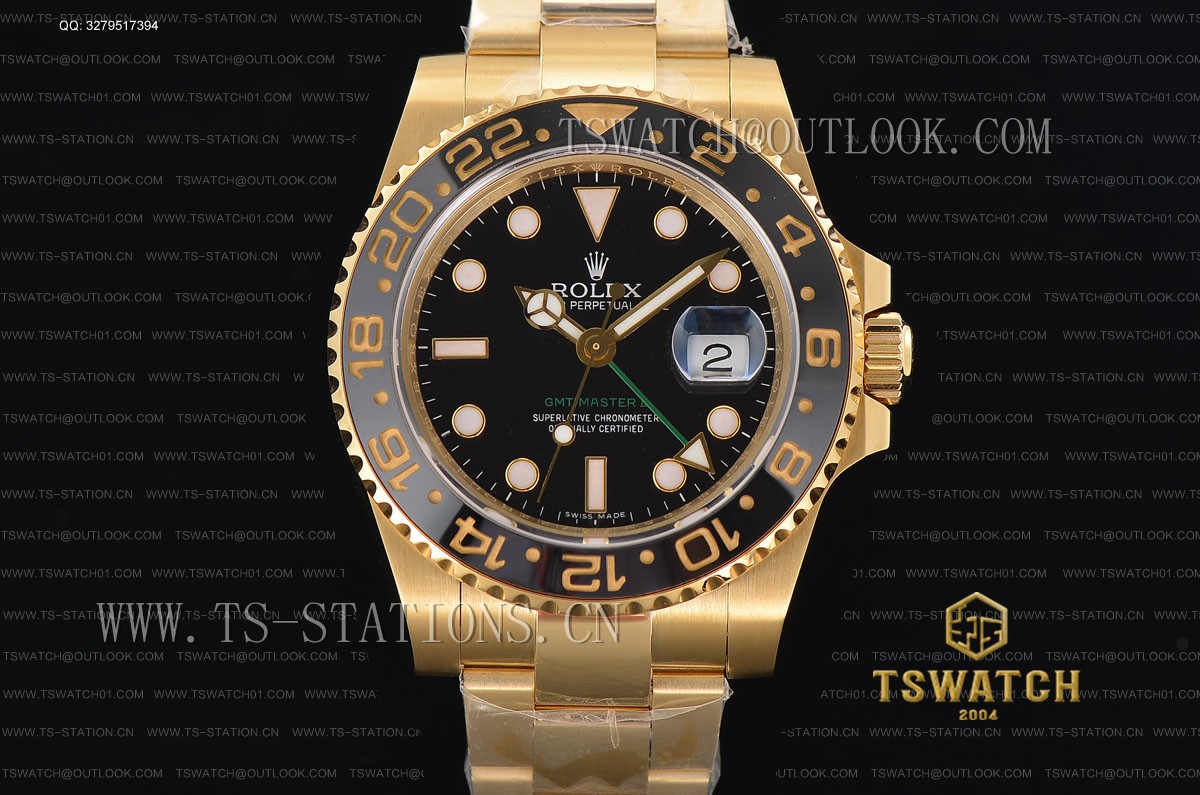 BP공장 롤렉스 GMT마스터2 흑금 GMT-Master II 116718 CHNR Full YG A3186