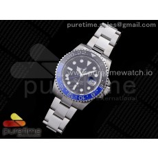 V9공장 롤렉스 GMT 배트맨 블랙다이얼 오이스터브레이슬릿 3186 GMT-Master II 116710 BLNR Black/Blue Ceramic 904L Steel SA3186 CHS