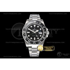 V9공장 롤렉스GMT 블랙다이얼 3186 GMT II 116710LN Oyst 904L SS/SS Blk V9F A3186 CHS