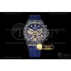 OM공장 데이토나 포지드카본 나일론스트랩 Daytona DIW Carbon FC/NY Black OMF A7750