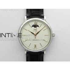 MK공장 포르토피노 화이트다이얼 가죽스트랩 Portofino IW459402 SS MKS 1:1 Best Edition White Dial on Black Leather Strap Miyota 9015