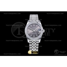 BP공장 롤렉스 레이디 데이저스트 31 스틸 그레이다이얼 바인덱스 플루티드베젤 쥬빌레브레이슬릿  BPF Rolex Lady Datejust 31 Gray Rhodium Bar Dial Flutedbezel Jubilee Braelet