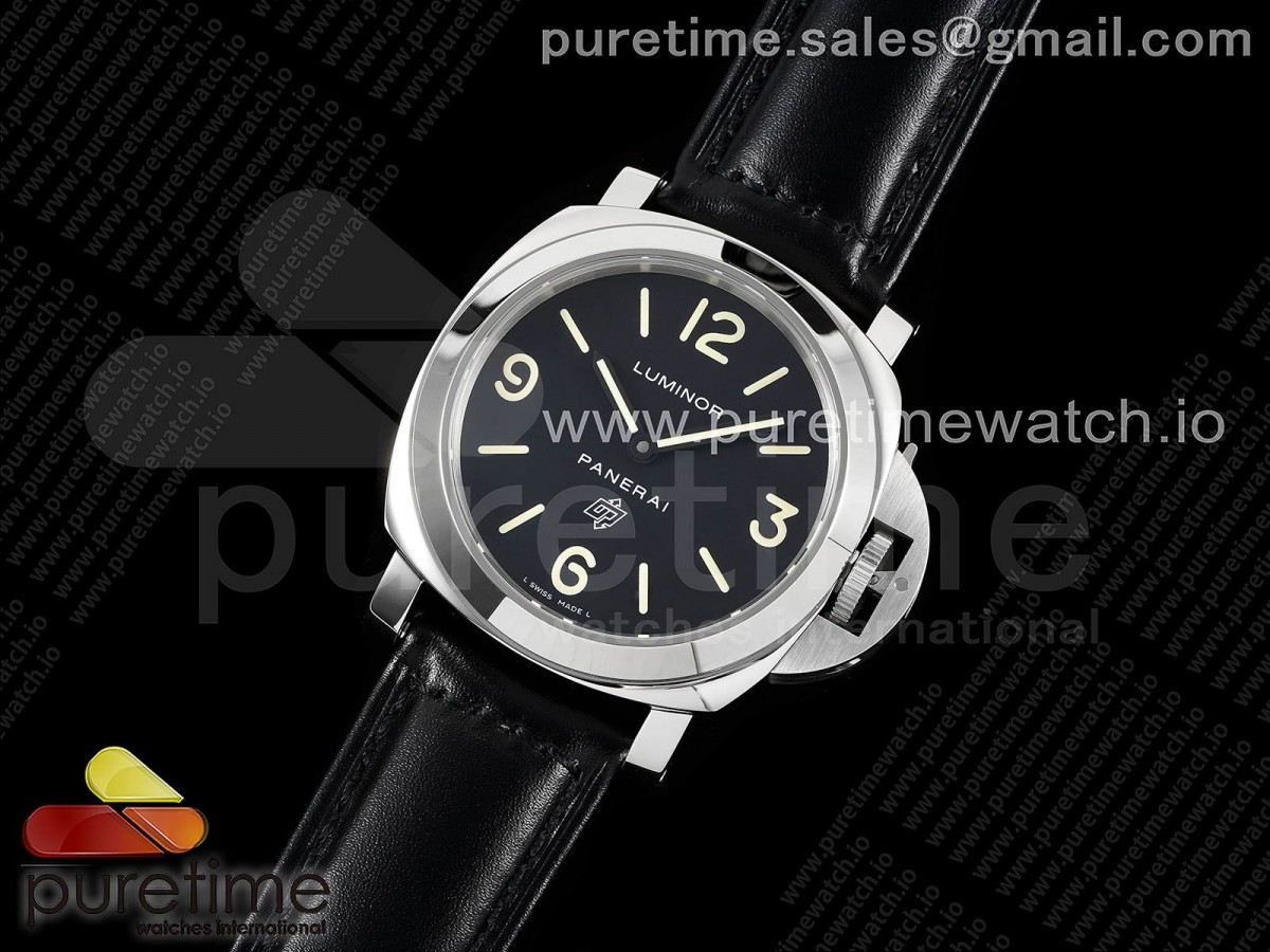 HW공장 파네라이 루미노르 마리나 PAM000 솔리드백 가죽스트랩 PAM000 Q HWF 1:1 Best Edition on Black Leather Strap A6497