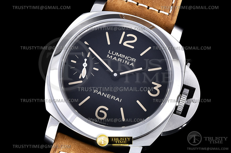 HW공장 파네라이 PAM417 뉴욕에디션 브라운스트랩 Pam 417M New York Ed SS/LE Black HWF A6497