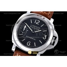 HW공장 파네라이 루미노르 마리나 PAM111 스틸 가죽스트랩 PAM111 Luminor Marina 44mm SS/LE Blk HWF A6497