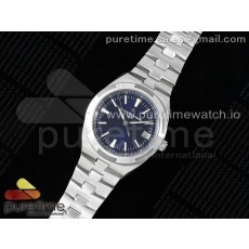 8F공장 바쉐론콘스탄틴 오버시즈 4500V 스틸 블루다이얼 브레이슬릿 Overseas 4500V SS 8F 1:1 Best Edition Blue Dial on SS Bracelet A5100