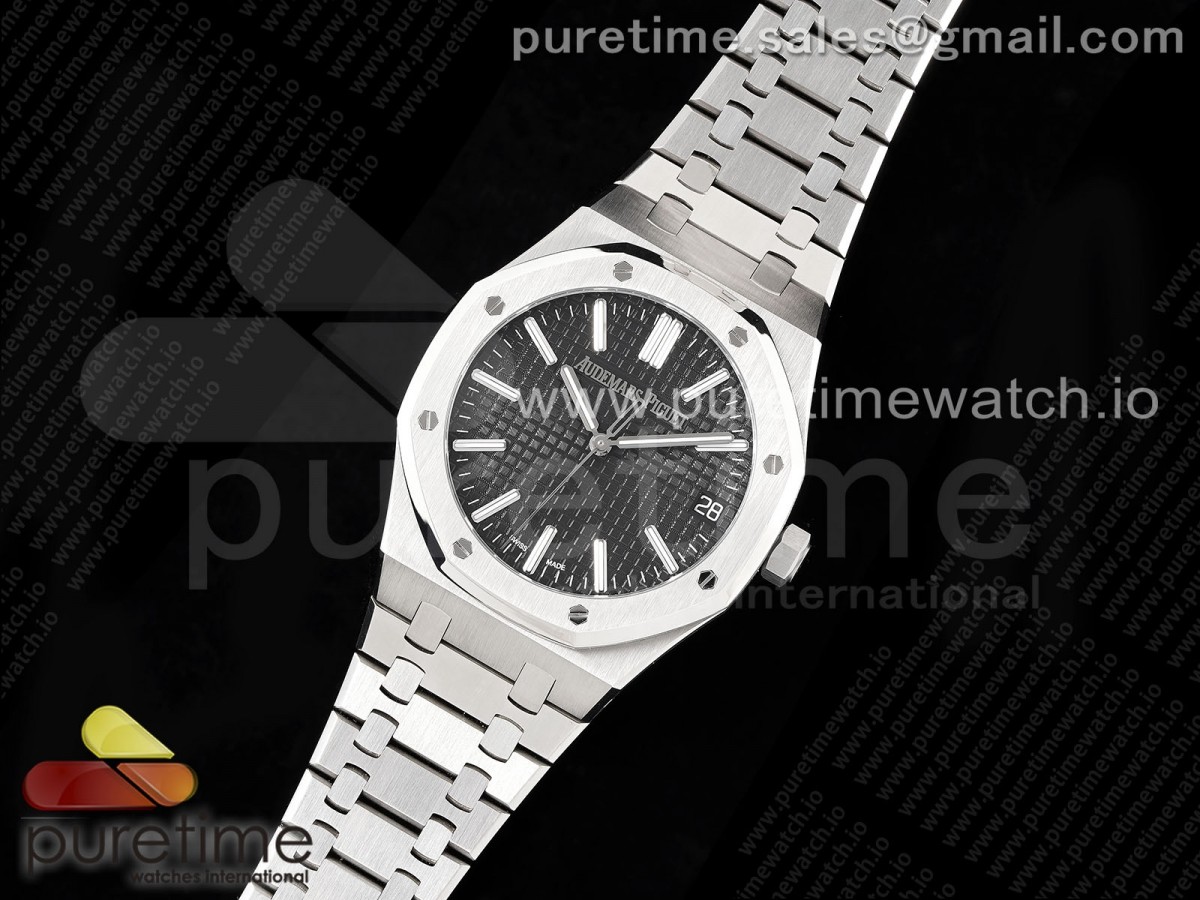 APS공장 오데마피게 로얄오크 15510 50주년기념판 블랙다이얼 브레이슬릿  Royal Oak 41mm 15510 