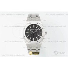 BF공장 오데마피게 로얄오크 15510 50주년기념판 블랙다이얼 브레이슬릿 Royal Oak 41mm 15510 SS/SS Black BF MY9015 Mod 4302