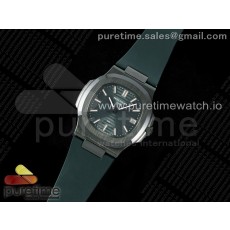 AMG공장 파텍필립 노틸러스 5711 그린풀세라믹 그린다이얼 그린러버스트랩 AET Nautilus 5711 Green Ceramic AMGF Best Edition Green Dial on Green Rubber Strap MIYOTA 9015