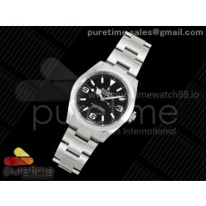 Clean공장 롤렉스 익스플로러1 224270 블랙다이얼 브레이슬릿  40mm Explorer I 224270 40mm Clean 1:1 Best Edition Black Dial on SS Bracelet VR3230