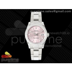 AR공장 롤렉스 레이디 데이저스트 31 핑크다이얼 다이아몬드베젤 오이스터브레이슬릿 DateJust 31 SS ARF 1:1 Best Edition Pink Stick Dial Diamonds Bezel on Oyster Bracelet ETA2688