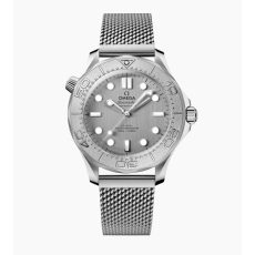 VS공장 오메가 씨마스터 다이버 300M 실버서퍼 실버다이얼 매쉬스트랩 Seamaster 300m Silver Surfer SS/SS Silv VSF A8806