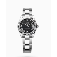 AR공장 롤렉스 레이디 데이저스트 31 스틸 블랙다이얼 로만인덱스 오이스터브레이슬릿