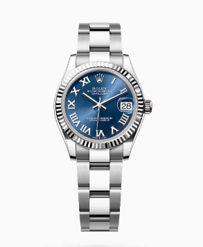 AR공장 롤렉스 레이디 데이저스트 31 스틸 블루다이얼 로만인덱스 오이스터브레이슬릿