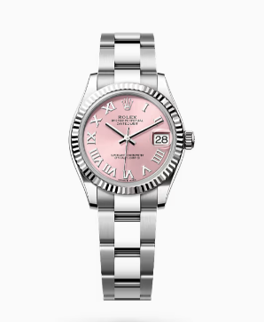 AR공장 롤렉스 레이디 데이저스트 31 스틸 핑크다이얼 로만인덱스 오이스터브레이슬릿