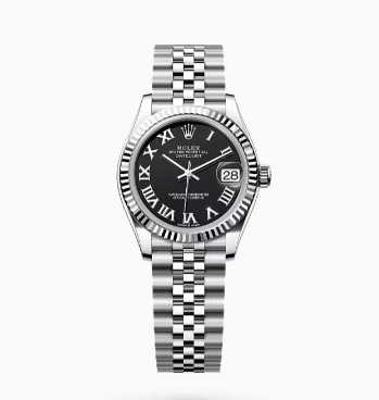 AR공장 롤렉스 레이디 데이저스트 31 스틸 블랙다이얼 로만인덱스 쥬빌레브레이슬릿