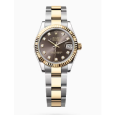 AR공장 롤렉스 레이디 데이저스트 31 옐로우골드콤비 브라운다이얼 텐포인트 오이스터브레이슬릿 10P
