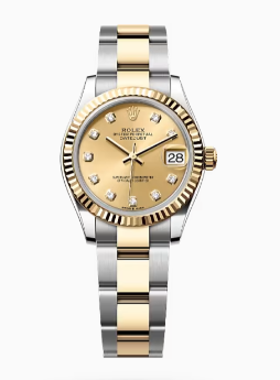 AR공장 롤렉스 레이디 데이저스트 31 옐로우골드콤비 샴페인다이얼 텐포인트 오이스터브레이슬릿 10P