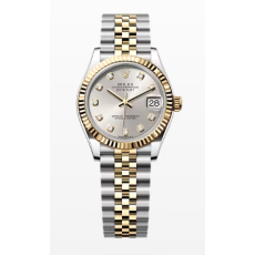 AR공장 롤렉스 레이디 데이저스트 31 옐로우골드콤비 실버다이얼 텐포인트 쥬빌레브레이슬릿 10p