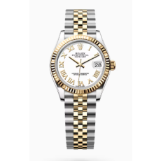 AR공장 롤렉스 레이디 데이저스트 31 옐로우골드콤비 화이트다이얼 로만인덱스 쥬빌레브레이슬릿