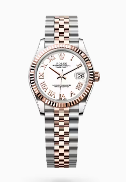 AR공장 롤렉스 레이디 데이저스트 31 로즈골드콤비 화이트다이얼 로만인덱스 쥬빌레브레이슬릿