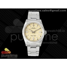 KR공장 롤렉스 오이스터퍼페츄얼 36 크림다이얼 브레이슬릿 Oyster Perpetual 126000 36mm KRF 1:1 Best Edition 904L Steel 2025 Cream Dial VR3230
