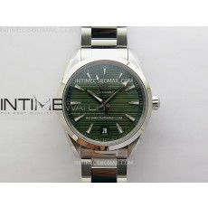 N1공장 오메가 씨마스터 아쿠아테라 150m 그린다이얼 브레이슬릿 Aqua Terra 150M Master Chronometers N1F Best Edition Green Dial on SS Bracelet A8900