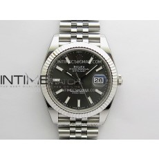 [26.01 UP] CLEAN공장 롤렉스 데이저스트 41 스틸 그레이다이얼 쥬빌레브레이슬릿 다크로듐 DateJust 41mm 126334 904L SS Clean Plus 1:1 Best Edition Gray Dial Stick Marker On Jubilee Bracelet DD3235 클린 플러스